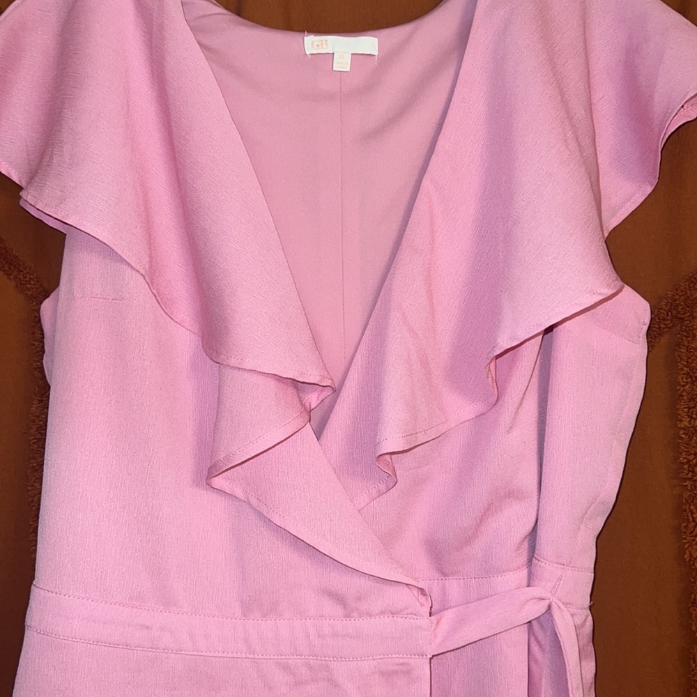 Gianni Bini Pink Wrap Dress - Picture 5 of 6